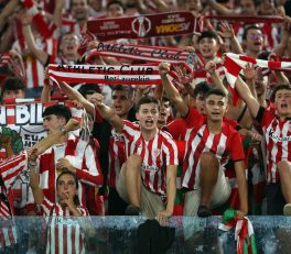 Athletic Club Bilbao szurkolók