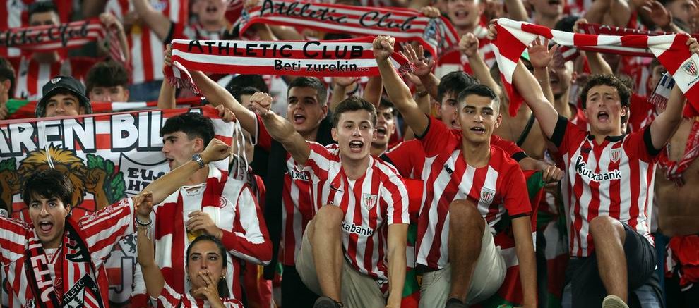 Athletic Club Bilbao szurkolók
