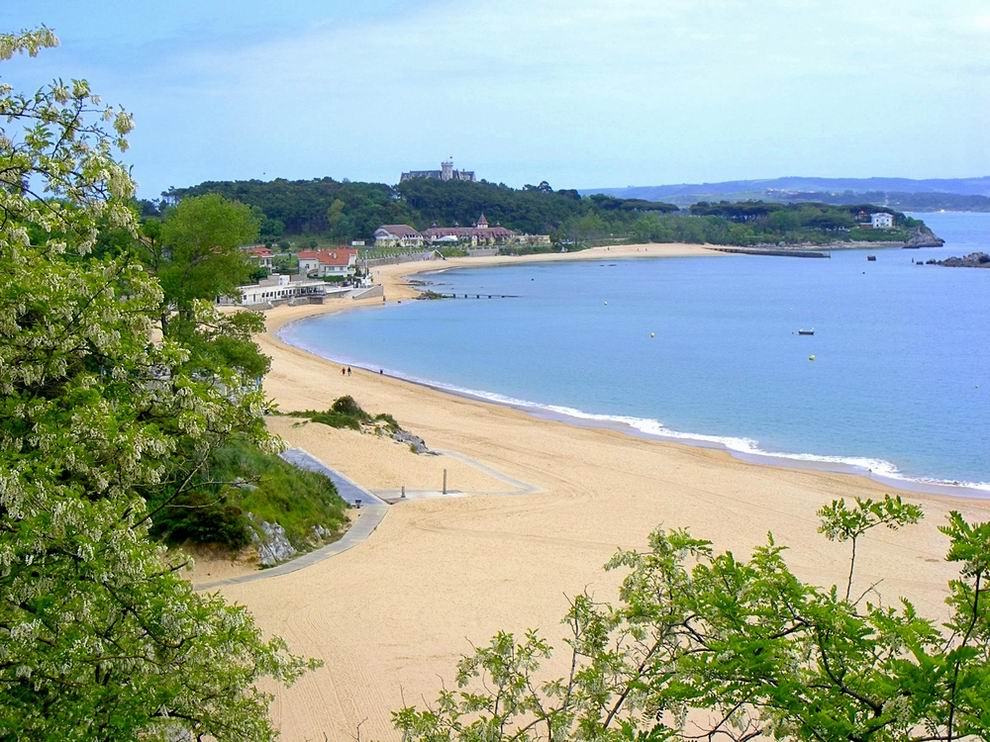 santander playa de la magdalena